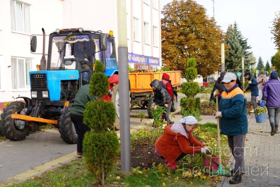 Фотофакт. В Белыничском районе прошел районный субботник.